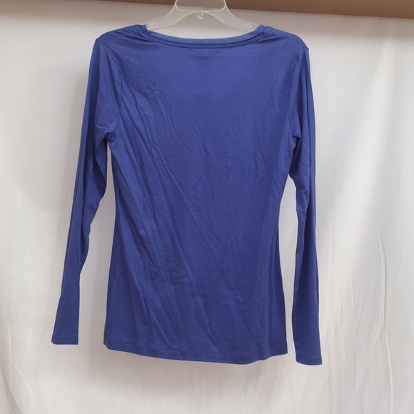 Banana Republic NWT blue long sleeve shirt - M - Picture 3 of 6